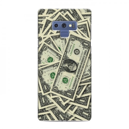 Дизайнерский силиконовый с усиленными углами чехол для Samsung Galaxy Note 9 Текстуры денег