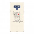 Дизайнерский силиконовый чехол для Samsung Galaxy Note 9 Совы