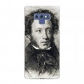 Дизайнерский силиконовый чехол для Samsung Galaxy Note 9 Александр Пушкин