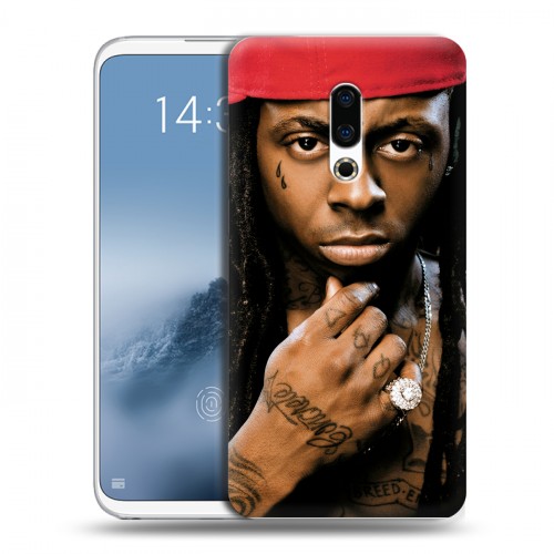 Дизайнерский силиконовый чехол для Meizu 16th Plus Lil Wayne