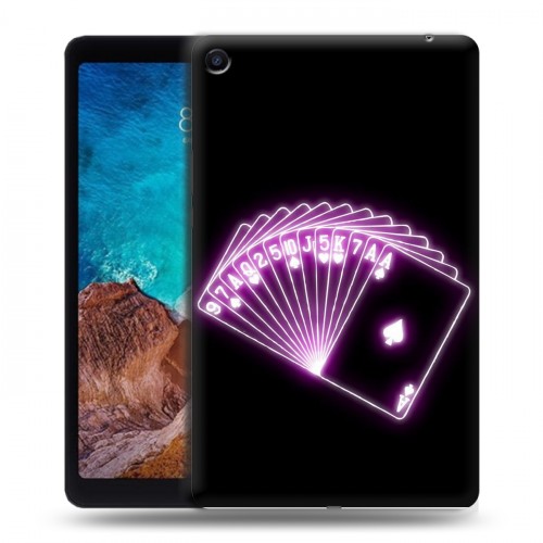 Дизайнерский силиконовый чехол для Xiaomi Mi Pad 4 Plus Неоновые образы