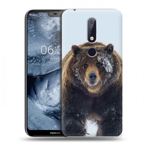 Дизайнерский пластиковый чехол для Nokia 6.1 Plus Медведь