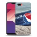 Дизайнерский пластиковый чехол для OPPO A3s Pepsi