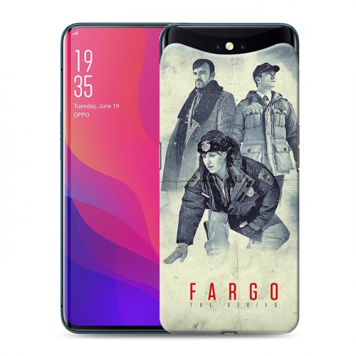 Дизайнерский силиконовый чехол для OPPO Find X Фарго