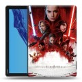 Дизайнерский силиконовый чехол для Huawei MediaPad T5 Star Wars : The Last Jedi