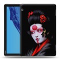 Дизайнерский силиконовый чехол для Huawei MediaPad T5 Cyberpunk 2077