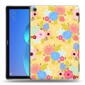 Дизайнерский силиконовый чехол для Huawei MediaPad M5 Lite Причудливые цветы