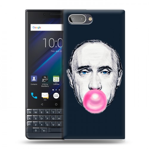 Дизайнерский пластиковый чехол для BlackBerry KEY2 LE В.В.Путин 