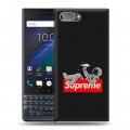 Дизайнерский пластиковый чехол для BlackBerry KEY2 LE Супер стиль