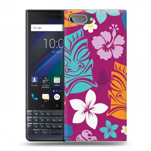 Дизайнерский пластиковый чехол для BlackBerry KEY2 LE Гавайские Шаблоны