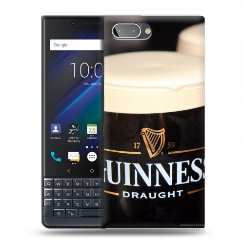 Дизайнерский пластиковый чехол для BlackBerry KEY2 LE Guinness