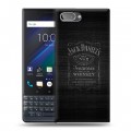 Дизайнерский пластиковый чехол для BlackBerry KEY2 LE Jack Daniels