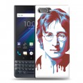 Дизайнерский пластиковый чехол для BlackBerry KEY2 LE Джон Леннон