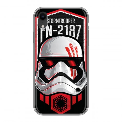 Дизайнерский силиконовый чехол для Iphone Xr Звездные войны