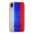 Дизайнерский пластиковый чехол для Iphone Xr Российский флаг