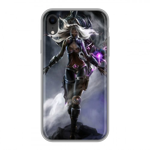 Дизайнерский силиконовый чехол для Iphone Xr League of Legends