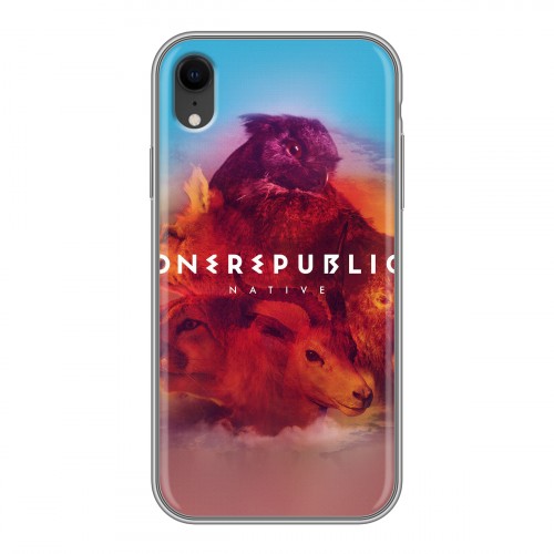 Дизайнерский силиконовый чехол для Iphone Xr OneRepublic