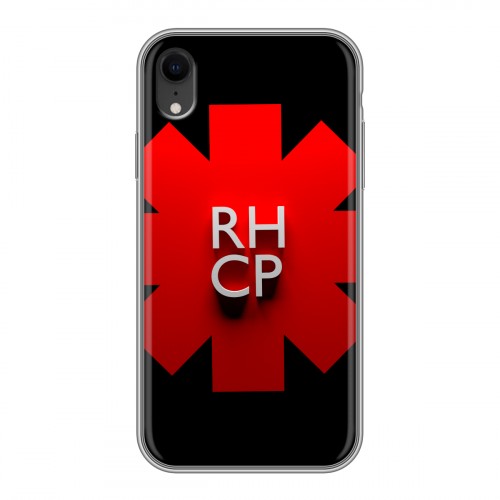Дизайнерский силиконовый чехол для Iphone Xr Red Hot Chili Peppers