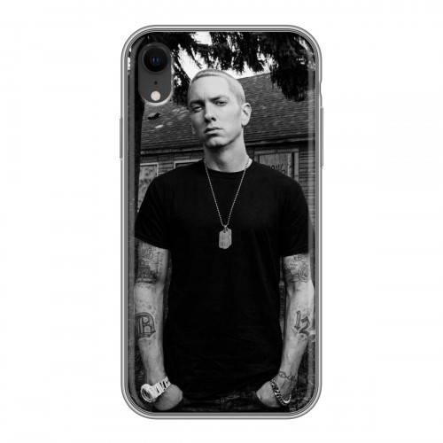 Дизайнерский силиконовый чехол для Iphone Xr Eminem