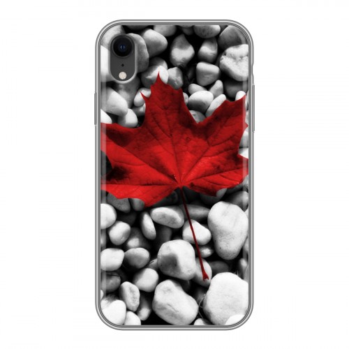 Дизайнерский пластиковый чехол для Iphone Xr флаг Канады