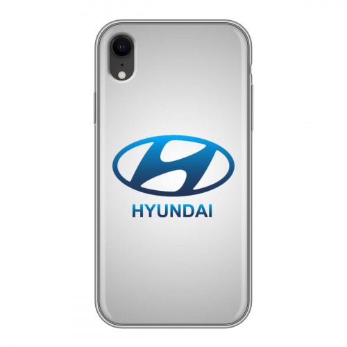 Дизайнерский силиконовый чехол для Iphone Xr Hyundai