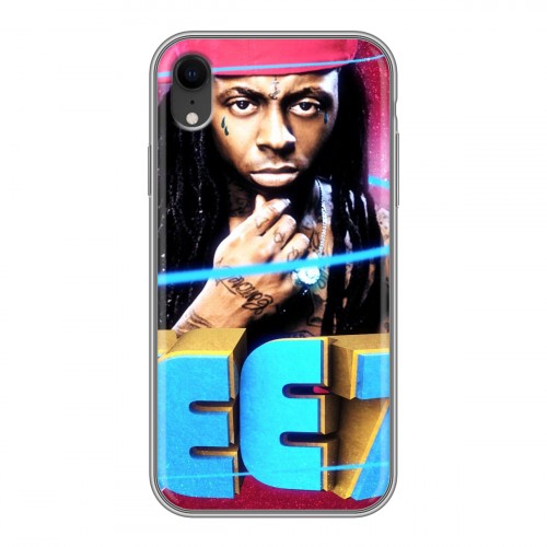 Дизайнерский силиконовый чехол для Iphone Xr Lil Wayne
