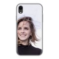 Дизайнерский силиконовый чехол для Iphone Xr Эмма Уотсон