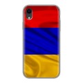 Дизайнерский силиконовый чехол для Iphone Xr Флаг Армении