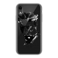 Полупрозрачный дизайнерский силиконовый чехол для Iphone Xr Арнольд