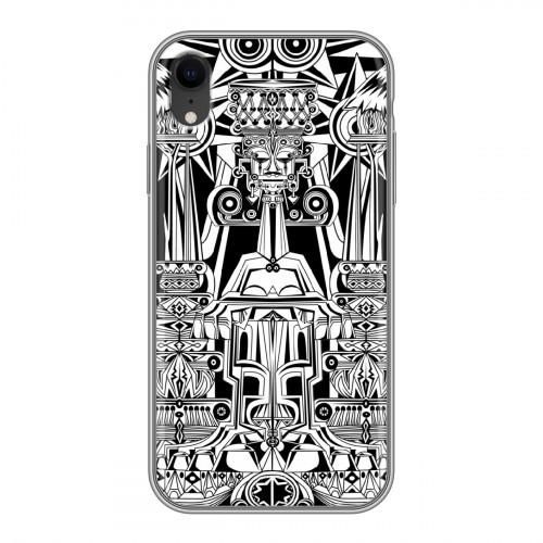 Дизайнерский силиконовый чехол для Iphone Xr Мистические божества