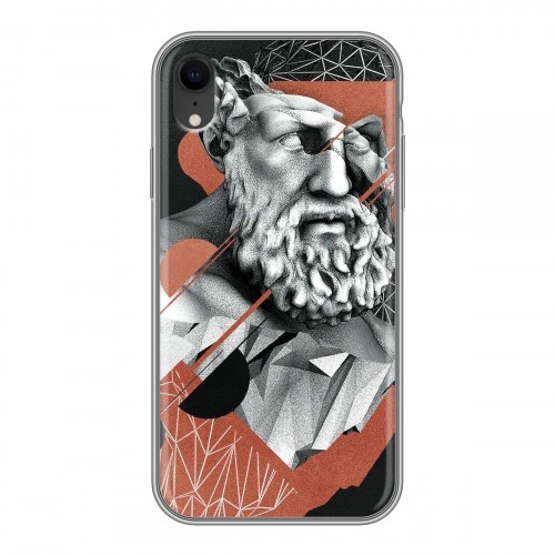 Дизайнерский силиконовый чехол для Iphone Xr Современная античность
