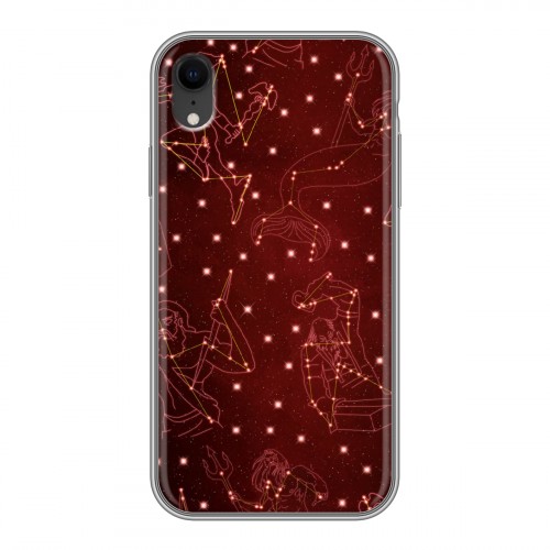 Дизайнерский силиконовый чехол для Iphone Xr Созвездия