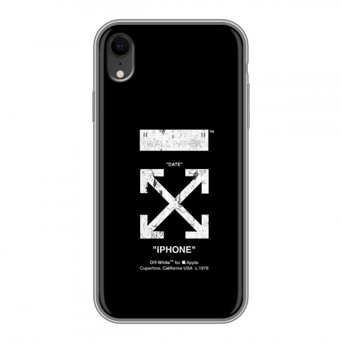 Дизайнерский силиконовый чехол для Iphone Xr Хайп и мода