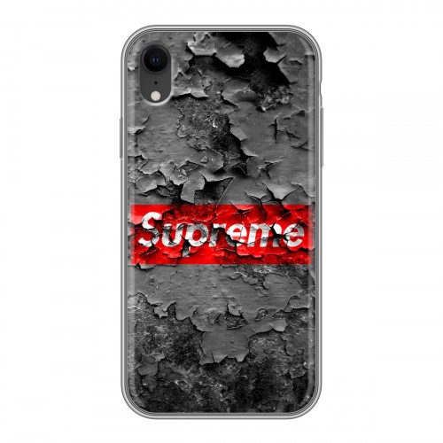 Дизайнерский силиконовый чехол для Iphone Xr Супер стиль