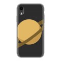 Дизайнерский силиконовый чехол для Iphone Xr Сатурн