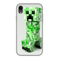 Дизайнерский силиконовый чехол для Iphone Xr Minecraft