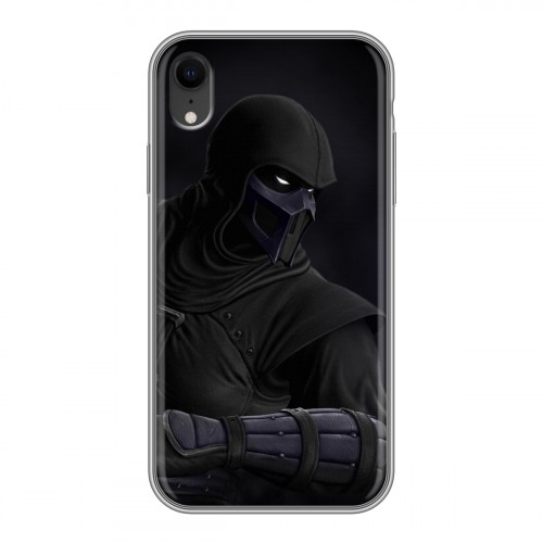 Дизайнерский силиконовый чехол для Iphone Xr Mortal Combat