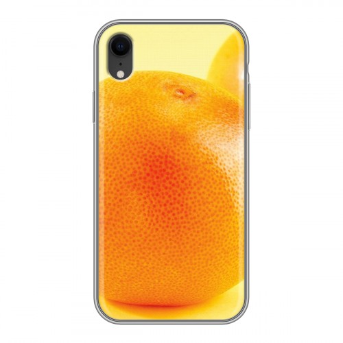 Дизайнерский силиконовый чехол для Iphone Xr Апельсины