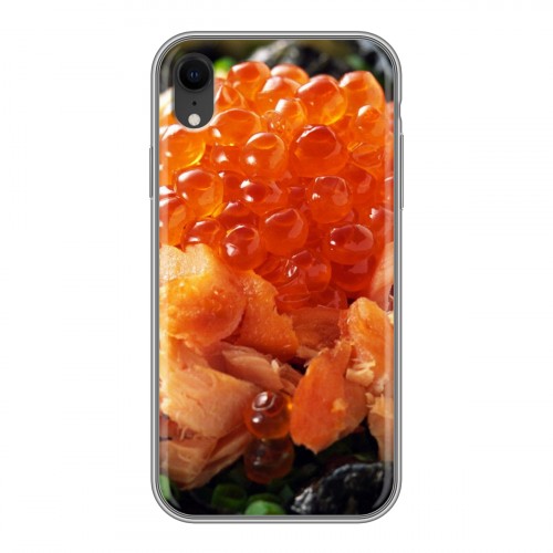 Дизайнерский силиконовый чехол для Iphone Xr Икра