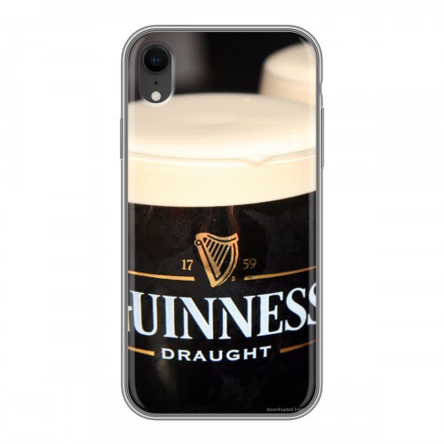 Дизайнерский силиконовый чехол для Iphone Xr Guinness