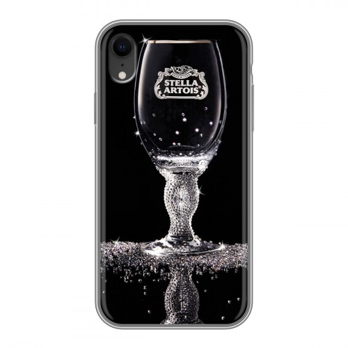 Дизайнерский силиконовый чехол для Iphone Xr Stella Artois