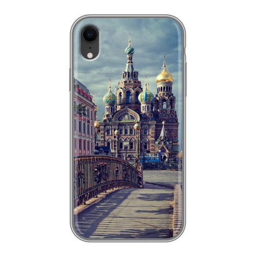 Дизайнерский силиконовый чехол для Iphone Xr Санкт-Петербург