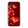 Дизайнерский силиконовый чехол для Iphone Xr День Святого Валентина