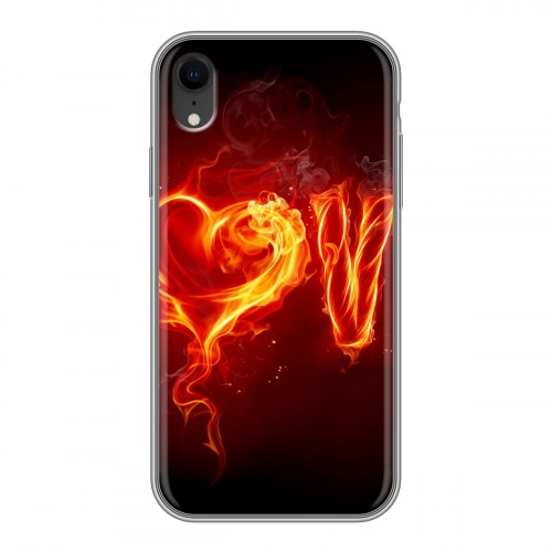 Дизайнерский силиконовый чехол для Iphone Xr День Святого Валентина