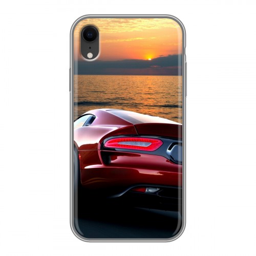 Дизайнерский силиконовый чехол для Iphone Xr Dodge