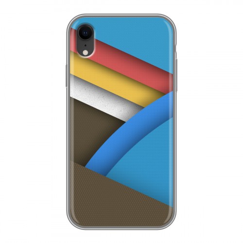 Дизайнерский силиконовый чехол для Iphone Xr На грани яркости