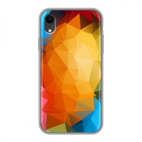 Дизайнерский силиконовый чехол для Iphone Xr Геометрия радости