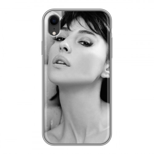 Дизайнерский силиконовый чехол для Iphone Xr Моника Белуччи