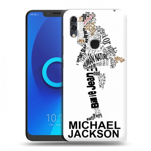 Дизайнерский силиконовый чехол для Alcatel 5V Майкл Джексон