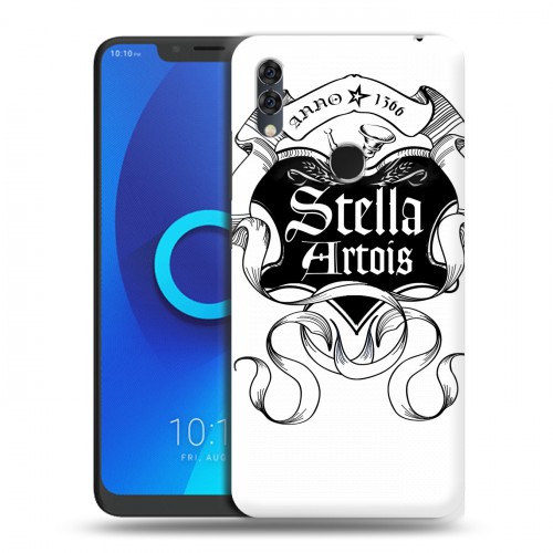 Дизайнерский силиконовый чехол для Alcatel 5V Stella Artois